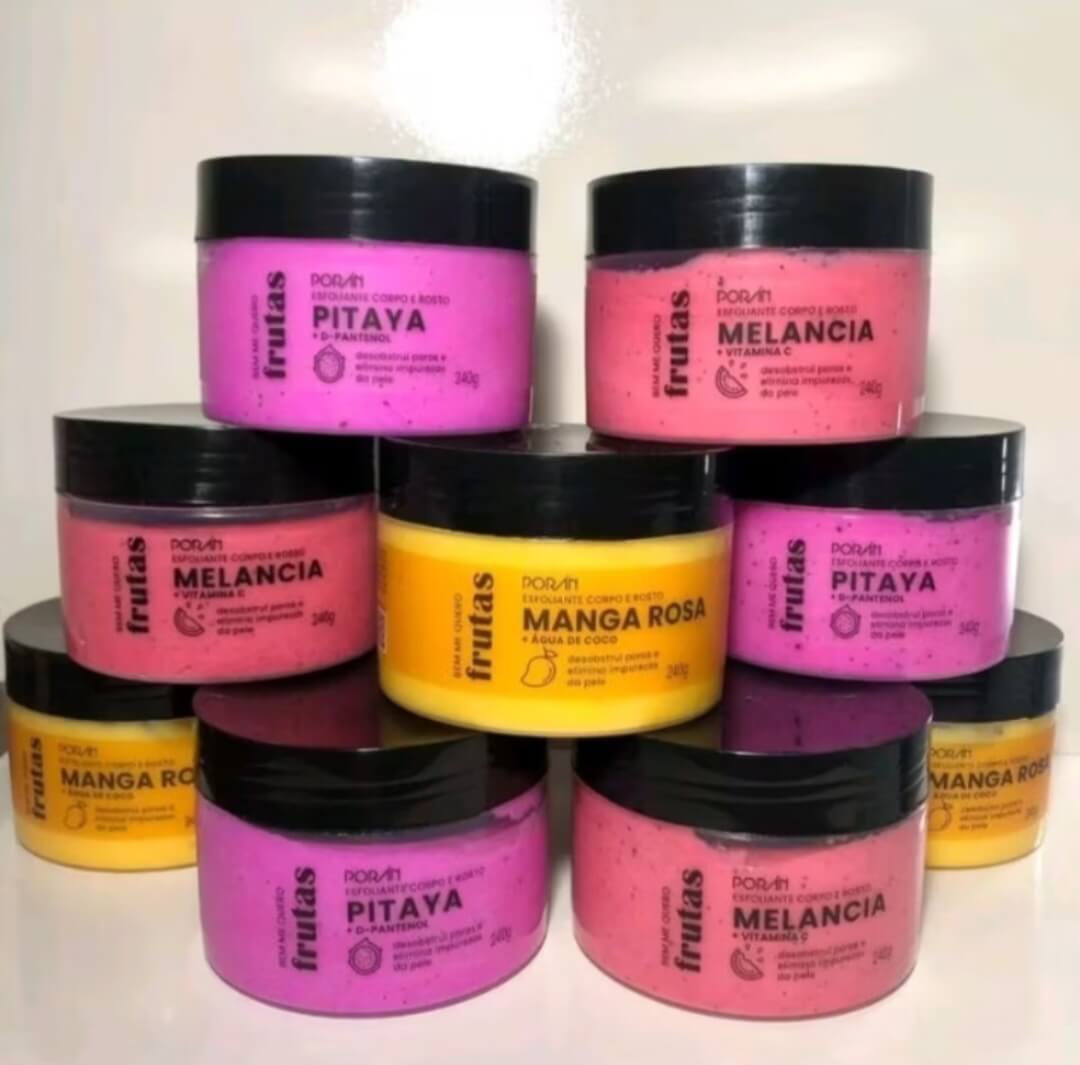 Esfoliantes corporais Poran