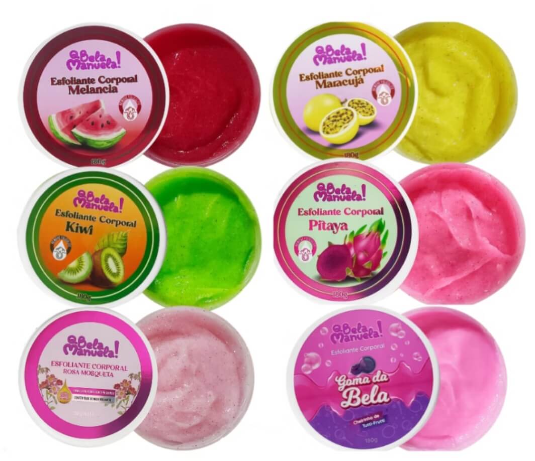 Esfiliante corporal Qbela Manuela!