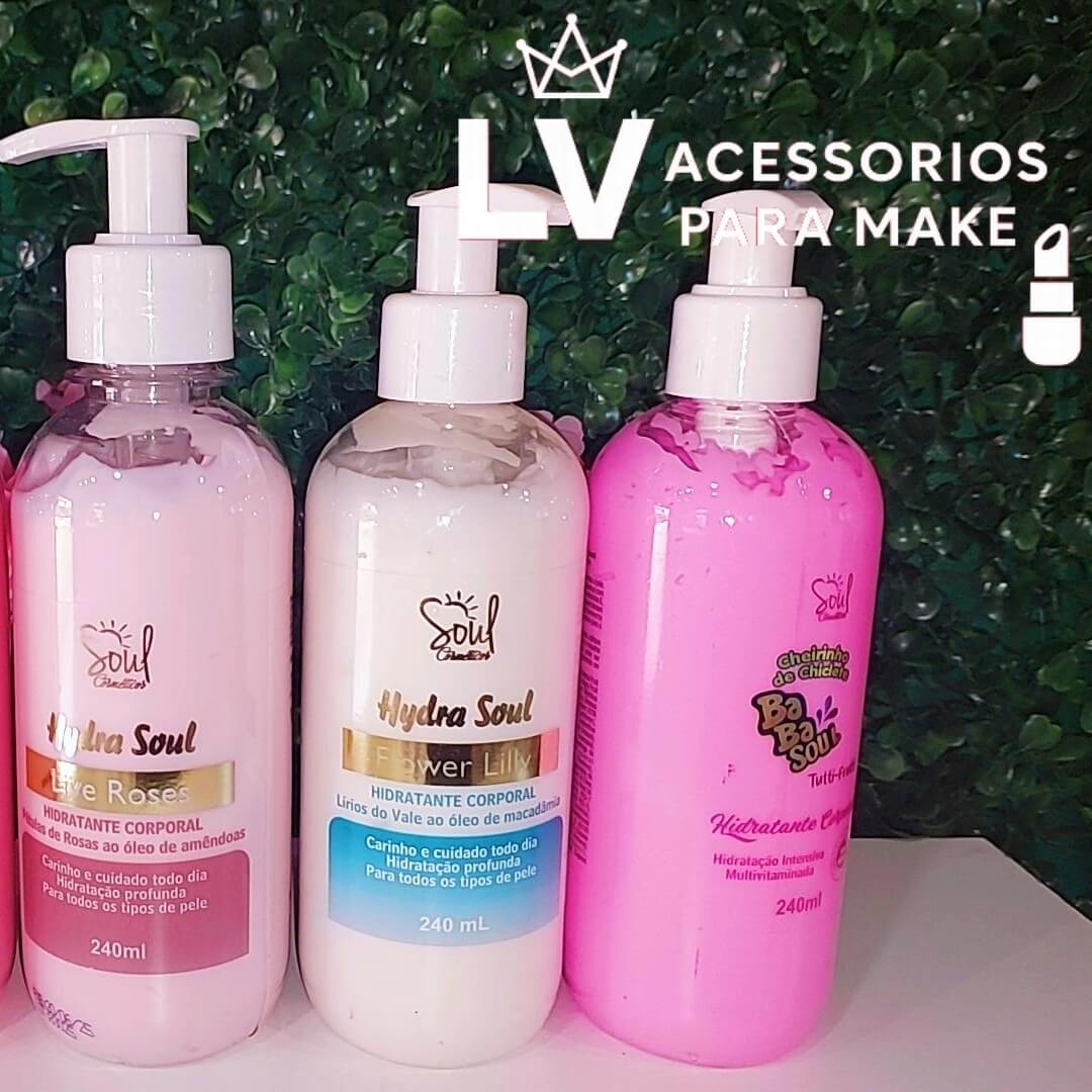 Hidratante desodorante corporal Babasoul ( soul cosméticos)