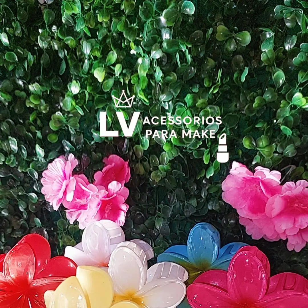 Presilha de cabelo flor