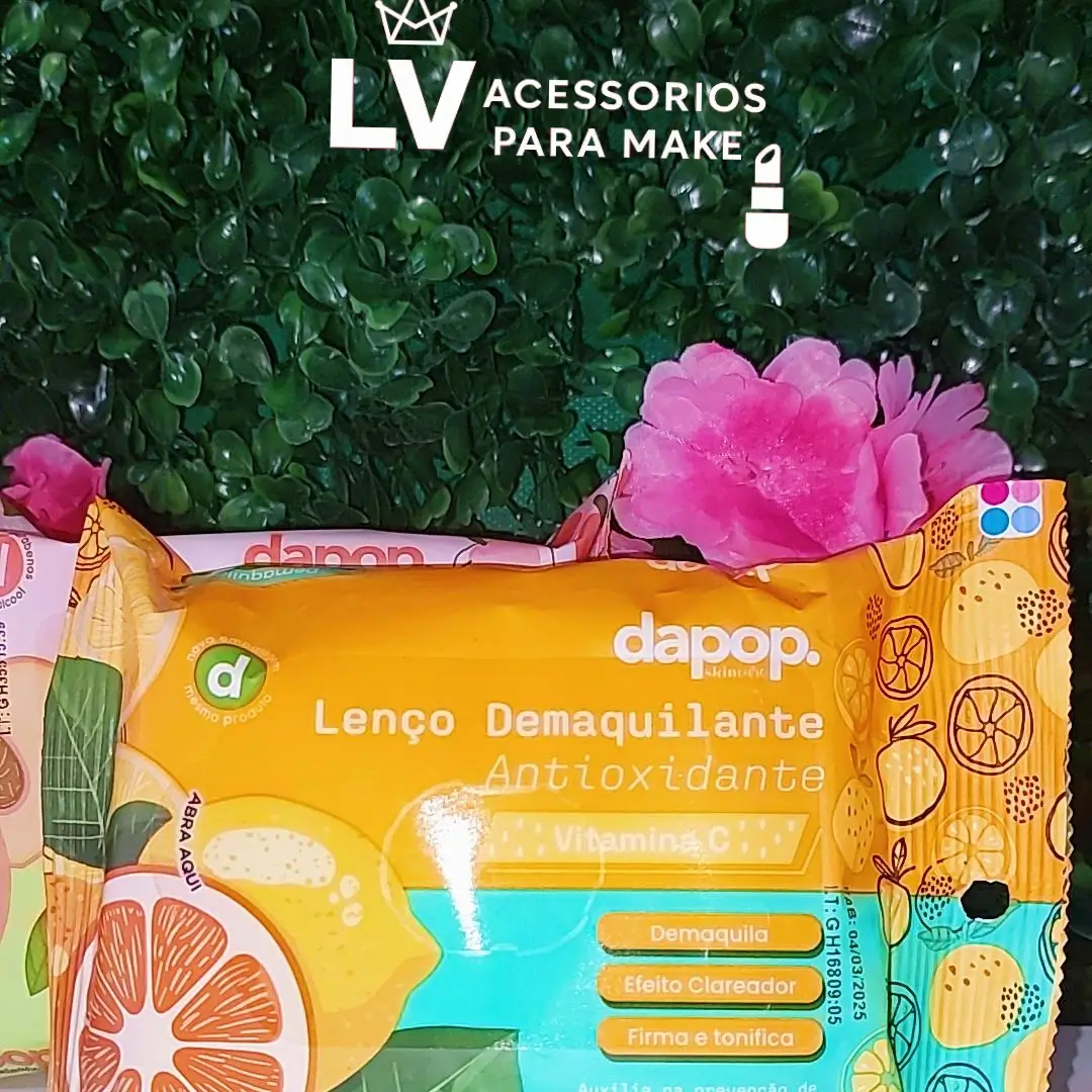Lenço demaquilante com vitamina C Dapop
